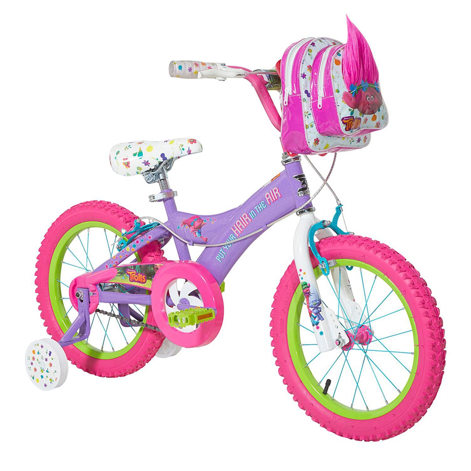 titan flower power princess girl's bike