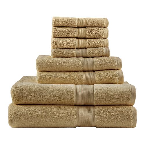 Madison Park Signature Cotton 8-piece Bath Towel Set