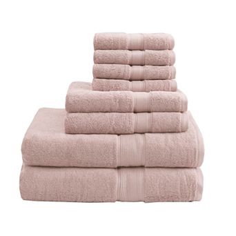 Madison Park Signature 800GSM 8 pc Ultra-Soft Cotton Absorbent Towel Set