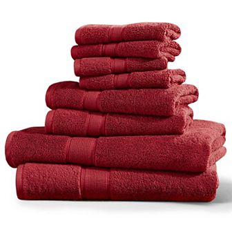 Madison Park Signature 800GSM 8 pc Ultra-Soft Cotton Absorbent Towel Set