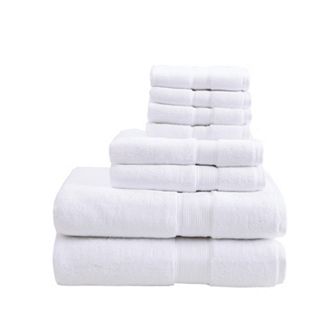 Madison Park Signature 800GSM 8 pc Ultra-Soft Cotton Absorbent Towel Set