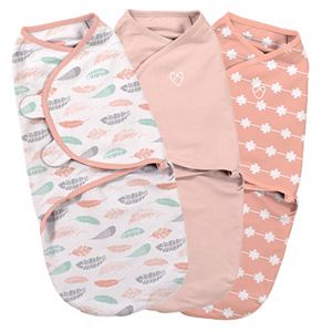 Summer Infant SwaddleMe 3-pk. Small Coral Original Swaddle