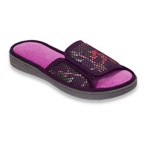 Dearfoams Women's Active Mesh Slide Slippers