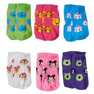 Disney's Tsum Tsum Toddler Girl 6-pk. Low-Cut Socks
