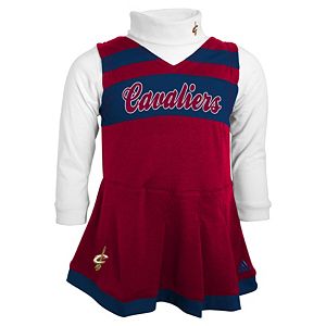 Baby adidas Cleveland Cavaliers Cheer Jumper Dress