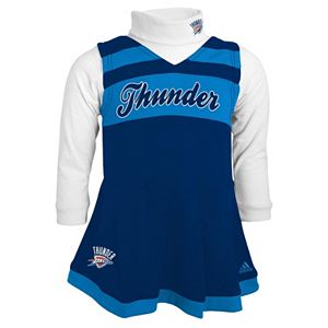 Baby adidas Oklahoma City Thunder Cheer Jumper Dress