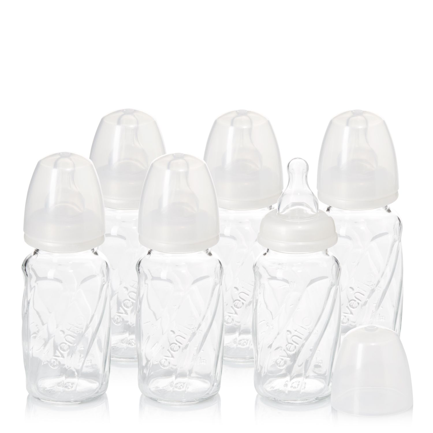 evenflo glass bottles 4 oz