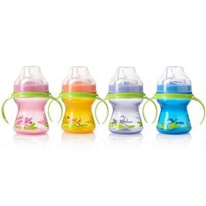 Evenflo Feeding 4-pk. Zoo Friends Trainer Sippy Cups
