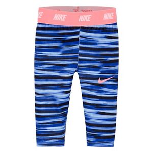 Toddler Girl Nike Dri-FIT Sport Essentials Monolith Printed Capri Leggings