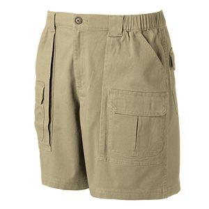 Men's Croft & Barrow® Classic-Fit Twill Elastic Cargo Stretch Shorts