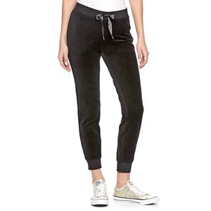 Women's Juicy Couture Solid Velour Joggers