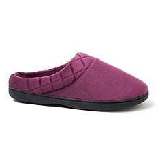 Purple Dearfoams Slippers Shoes Kohl s