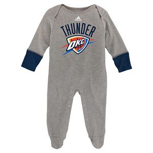 Baby adidas Oklahoma City Thunder Footed Bodysuit
