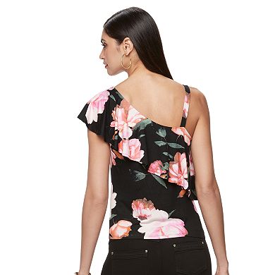 Women's Jennifer Lopez One-Shoulder Ruffle Top