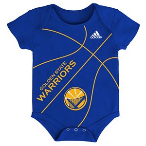 Baby adidas Golden State Warriors Fanatic Basketball Creeper