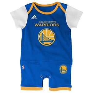 Baby adidas Golden State Warriors Fan Jersey Bodysuit