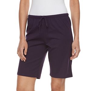 Women's Jockey Pajamas: Purple Bermuda Pajama Shorts