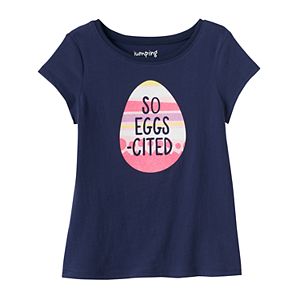 Girls 4-10 Jumping Beans® Easter Glitter Graphic Tee