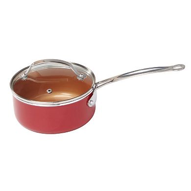 Red Copper 10-pc. Cookware Set As Seen on TV