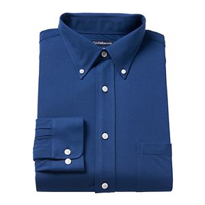 Men's Croft & Barrow® True Comfort Regular-Fit Stretch-Collar Knit Dress Shirt