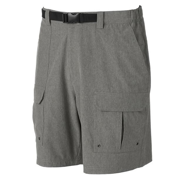 Men s Croft Barrow Outdoor Belted Cargo Stretch Shorts