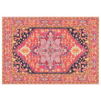 nuLOOM Bodrum Fancy Persian Vonda Framed Floral Rug
