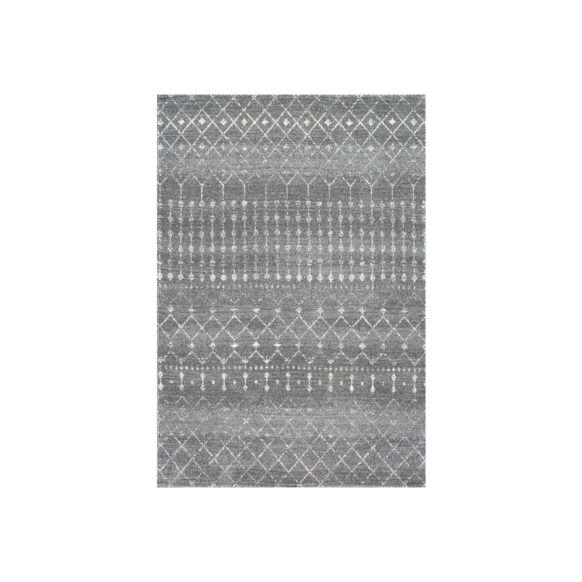 nuLOOM Bodrum Blythe Geometric Rug, Dark Gray