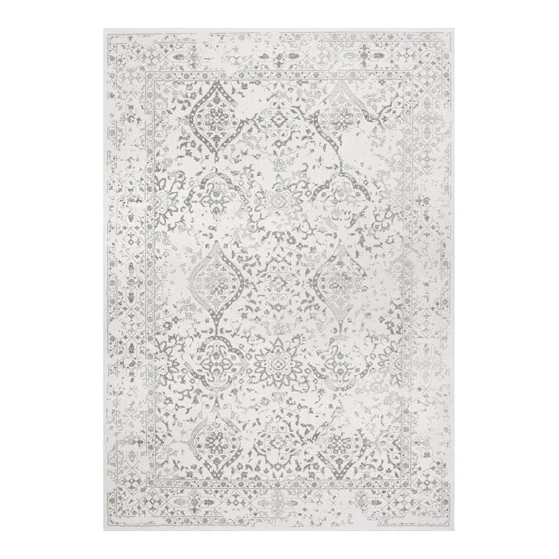 nuLOOM Vintage Odell Rug, White, 8X10 Ft