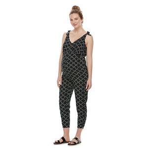 Maternity a:glow Print Jumpsuit