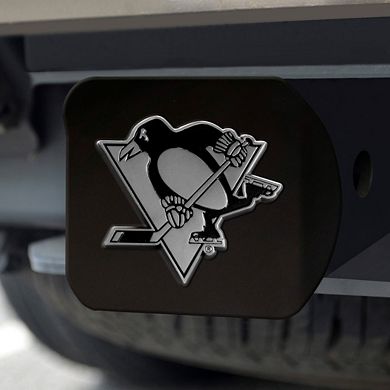 FANMATS Pittsburgh Penguins Black Trailer Hitch Cover