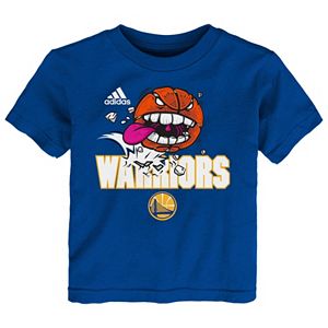 Baby adidas Golden State Warriors Angry Ball Tee