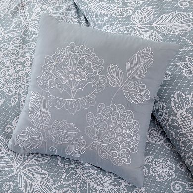 Olivia Printed Reversible Comforter Set