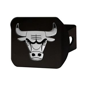 FANMATS Chicago Bulls Black Trailer Hitch Cover