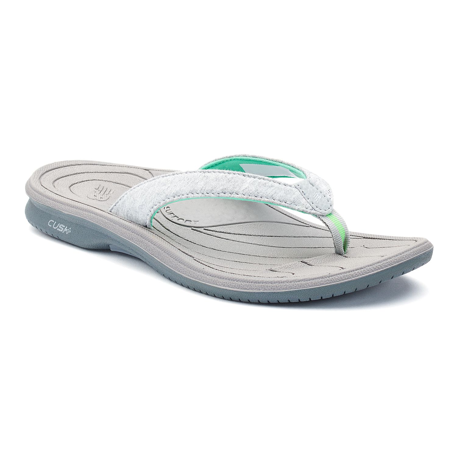 new balance cush flip flops