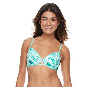 Mix-and-Match Palm Push Up Bikini Top