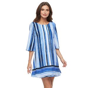 Petite Apt. 9® Lattice-Back A-Line Dress