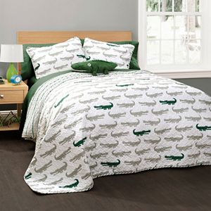 Alligator Quilt Set