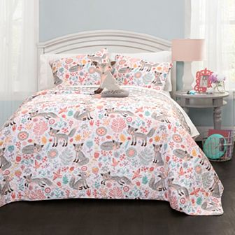 Lush Decor Pixie Fox Quilt Set