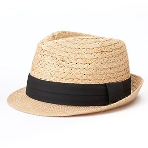 madden NYC Women's Straw Fedora