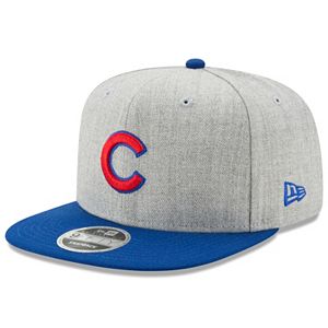 Adult New Era Chicago Cubs 9FIFTY Heather Action Snapback Cap