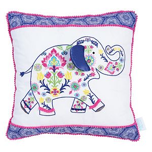 Waverly Baby by Trend Lab Santa Maria Elephant Decorative Pillow