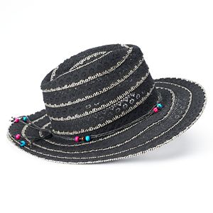 madden NYC Women's Lace Panama Hat