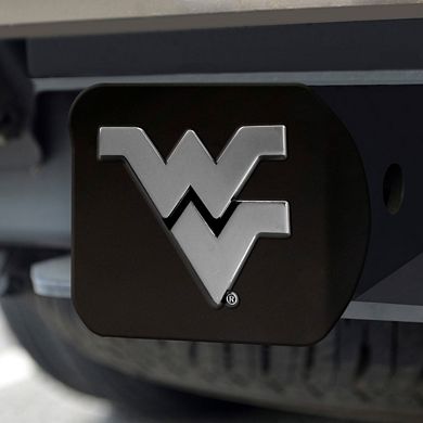 FANMATS West Virginia Mountaineers Black Trailer Hitch Cover