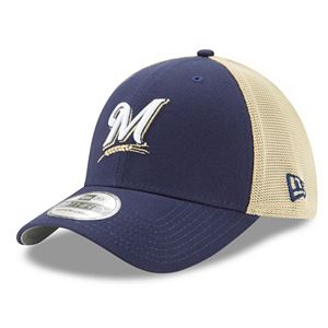 Adult New Era Milwaukee Brewers 39THIRTY Team Brazen Flex-Fit Cap
