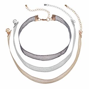 Apt. 9® Mesh Choker Necklace Set