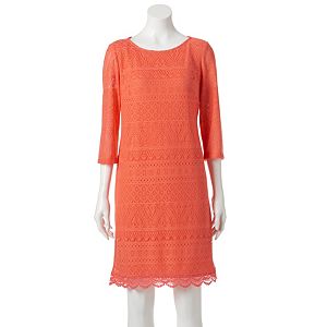 Women's Dana Buchman Lace Shift Dress