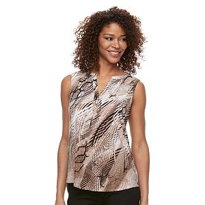 Women's Dana Buchman Wavy Jacquard Tank