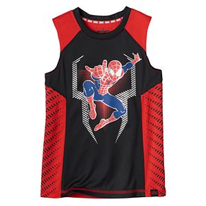 Boys 4-7x Marvel Hero Elite Series Spider-Man Collection for Kohl's Metallic Tank Top