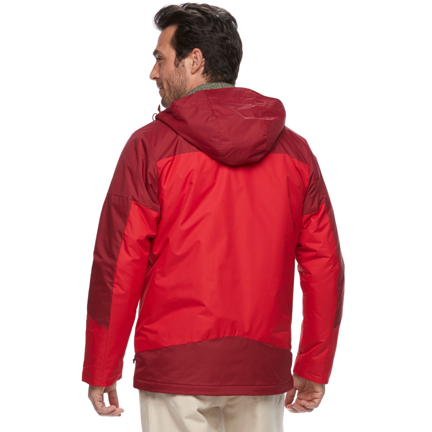 columbia wister slope colorblock thermal coil insulated jacket