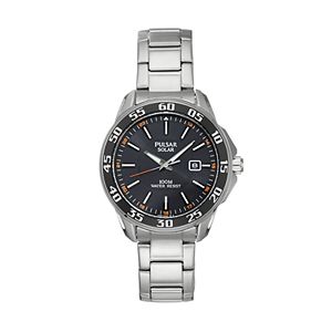 Pulsar Men's On The Go Stainless Steel Solar Watch - PX3121